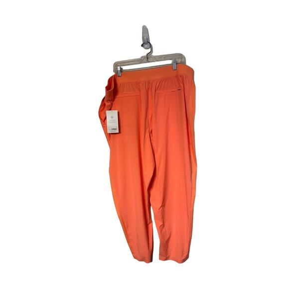 NWT Athleta Brooklyn Ankle Pant Plus Size 24 Bight Coral/Orange Active - Picture 3 of 8